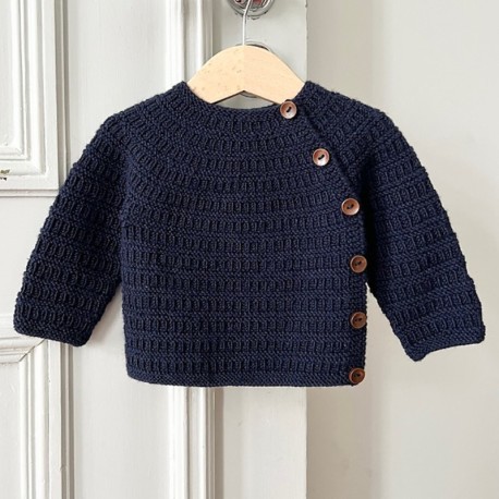 Indiblomst Sorgenfri Foldover Jacket Light Wollpaket