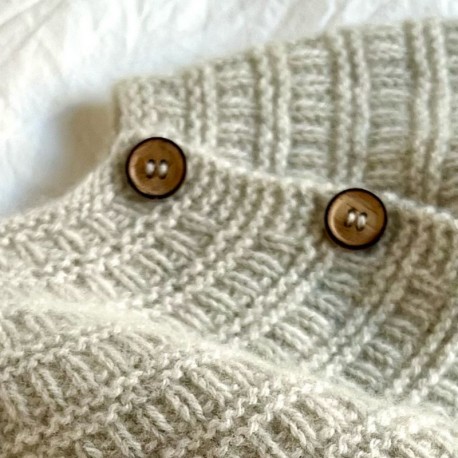 Indiblomst Sorgenfri Foldover Jacket Mini Wollpaket