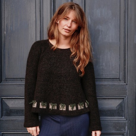 Knitting for Olive Christmas Morning Tunika Erwachsene Wollpaket