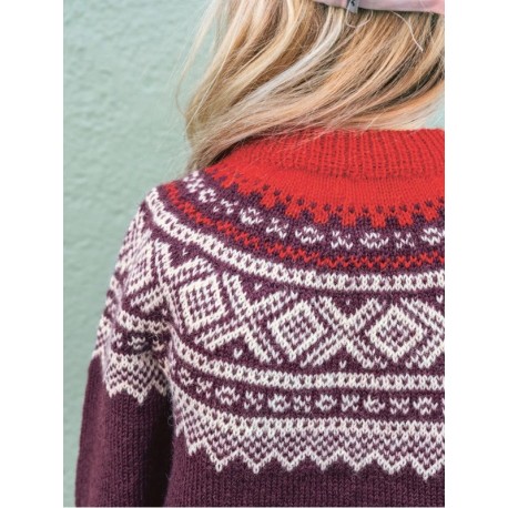 Sandnes 2509 2ab Marius Pullover Junior Strickset