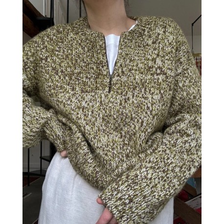Moreca Knit Luna Zip Sweater Strickset