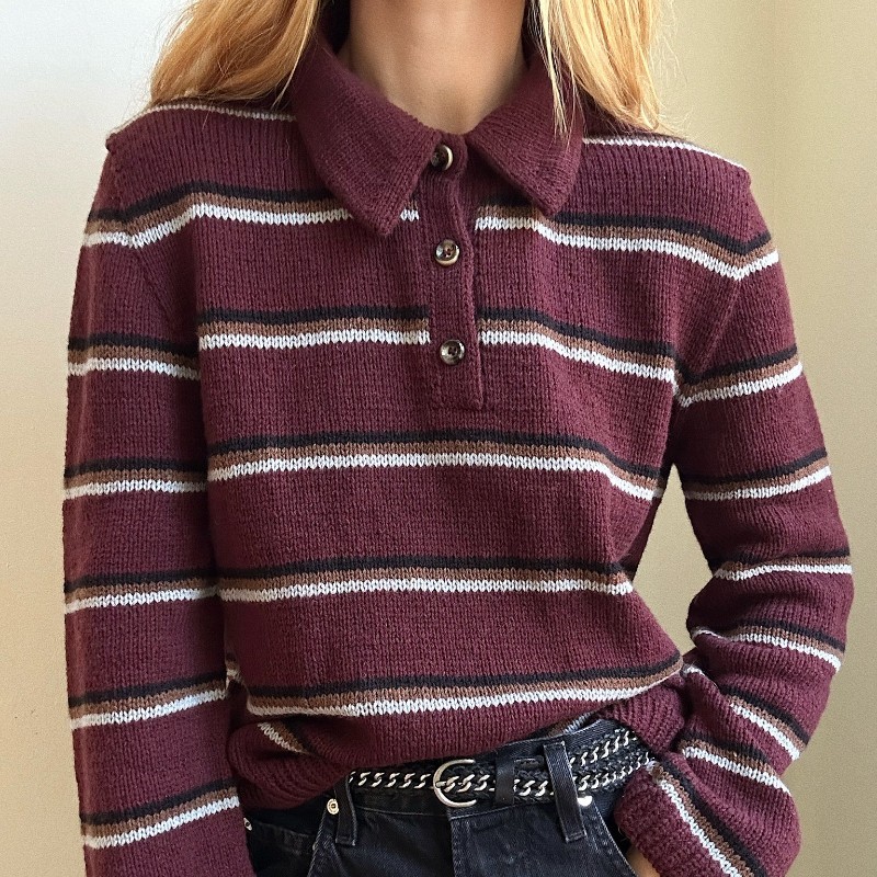My Favourite Things Knitwear Polo No 1 Wollpaket