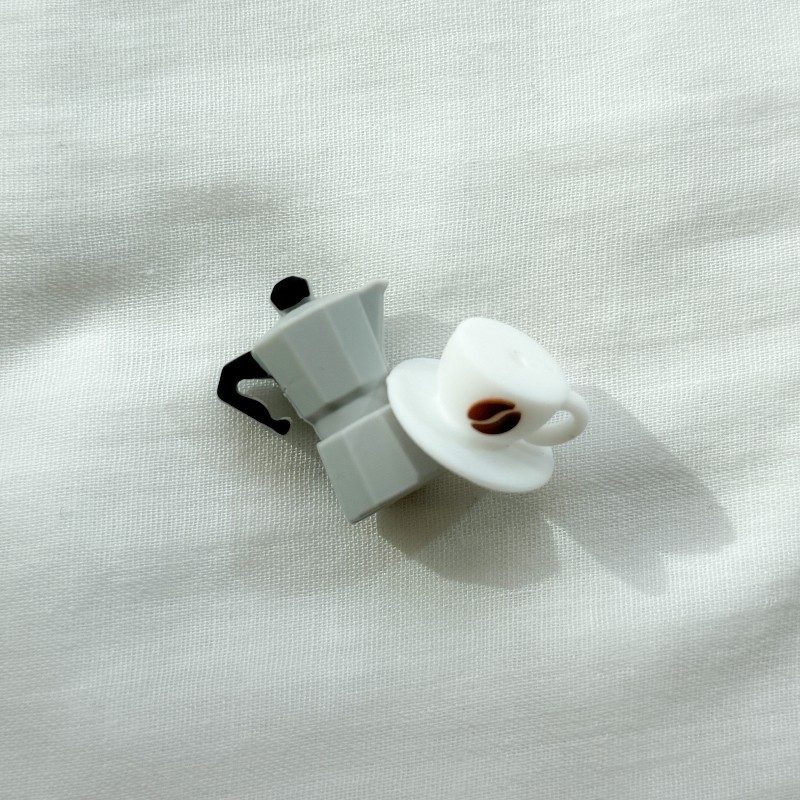 The Knitting Barber - Maschenstopper - Bialetti The Knitting Barber - Maschenstopper - Bialetti