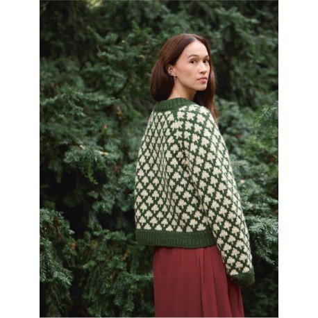 Sandnes 2511 2 Christmas Tree Sweater Damen Strickset