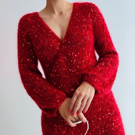 Kolibri by Johanna Camille Dress Wollpaket