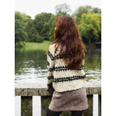 Sandnes 2513-1 - Ridge Sweater Damen Strickset