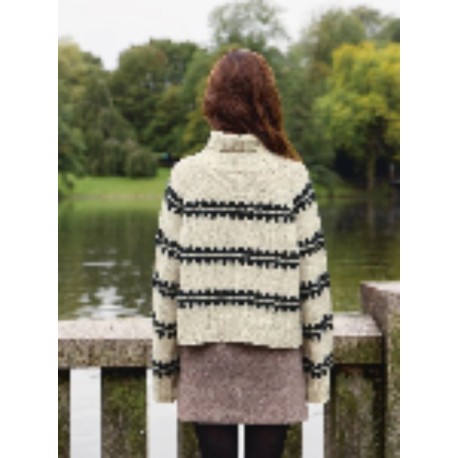 Sandnes 2513-1 - Ridge Sweater Damen Strickset