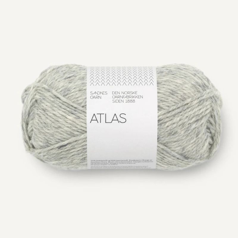 Sandnes Atlas - Grey Mottled 1042 [Preorder]