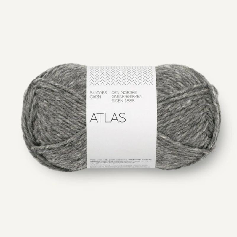 Sandnes Atlas - Dark Grey Mottled 1055 [Preorder]