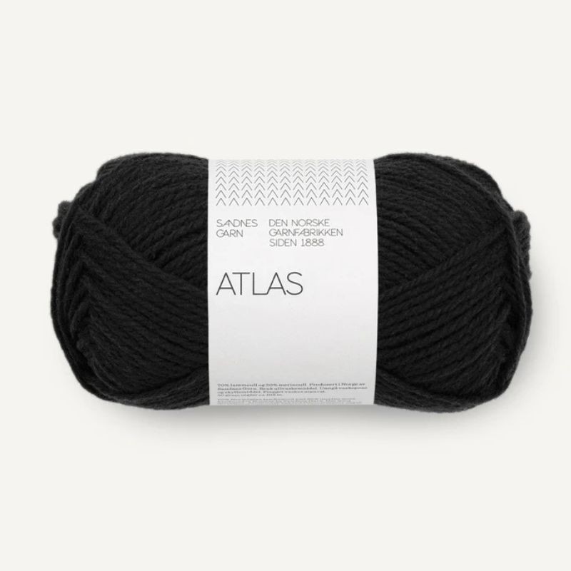 Sandnes Atlas - Black 1099 [Preorder]