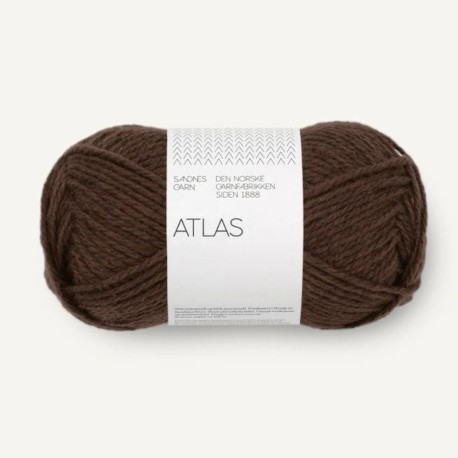Sandnes Atlas - Dark Brown Mottled 3591 [Preorder]