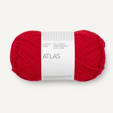 Sandnes Atlas - Red 4219 [Preorder]