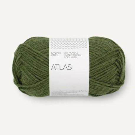 Sandnes Atlas - Deep Olive Green 9072 [Preorder]