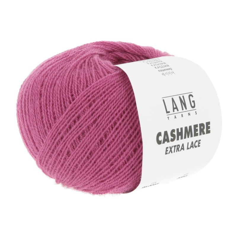 Lang Yarns Cashmere Extra Lace Pink 0065