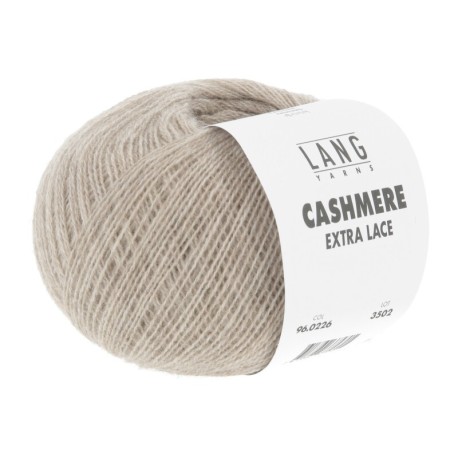 Lang Yarns Cashmere Extra Lace Sand Mélange 00226
