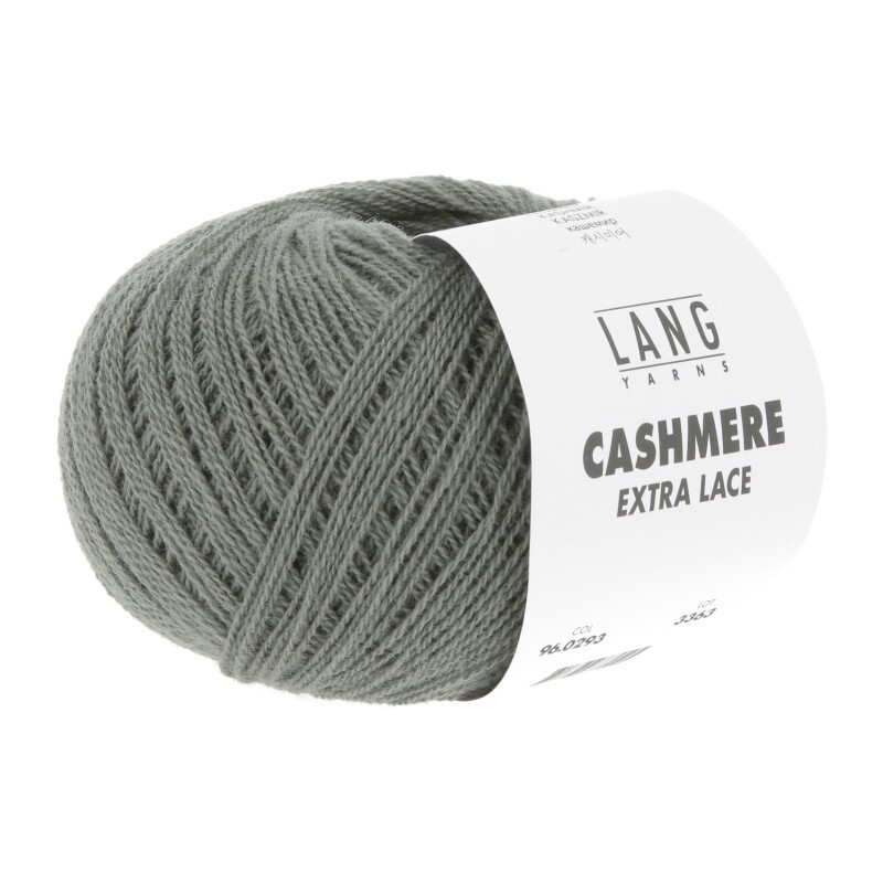 Lang Yarns Cashmere Extra Lace Efeu Mélange 00293