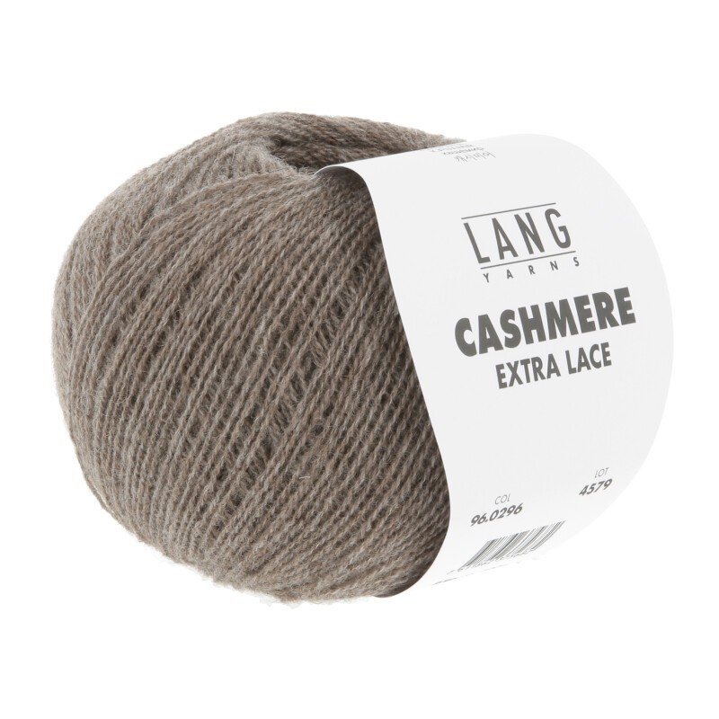 Lang Yarns Cashmere Extra Lace Stein Mélange 00296