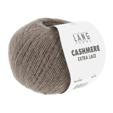 Lang Yarns Cashmere Extra Lace Stein Mélange 00296