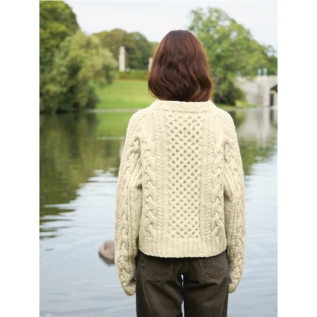 Sandnes 2513 4 Wilbur Cable Sweater Strickset