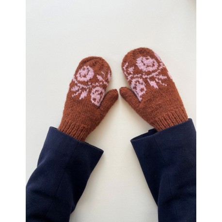 Le Knit Rosie Mittens Wollpaket