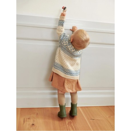 Sandnes 2512 1b Setesdalkofte Baby Strickset