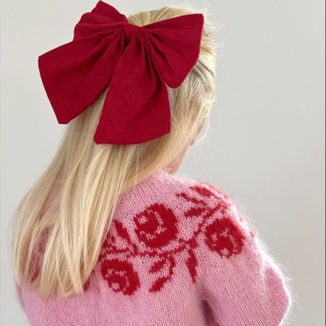 Le Knit Rosie Yoke Sweater Junior Wollpaket