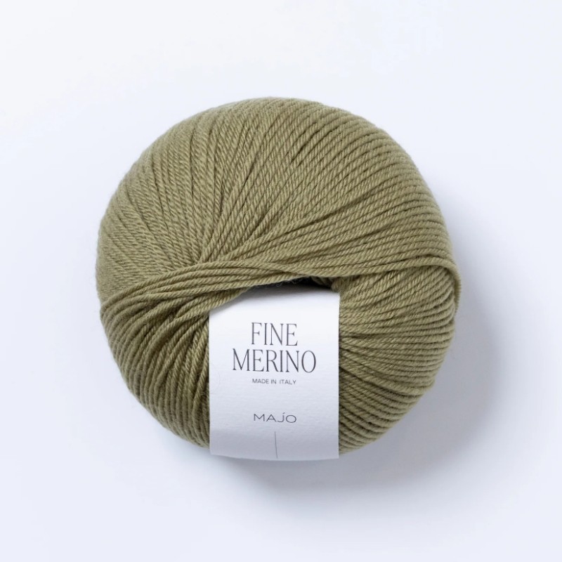 Majo Fine Merino Olive 702