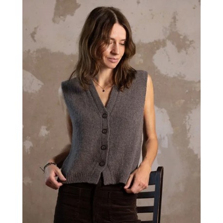 Paula_m Toni Vest Strickset