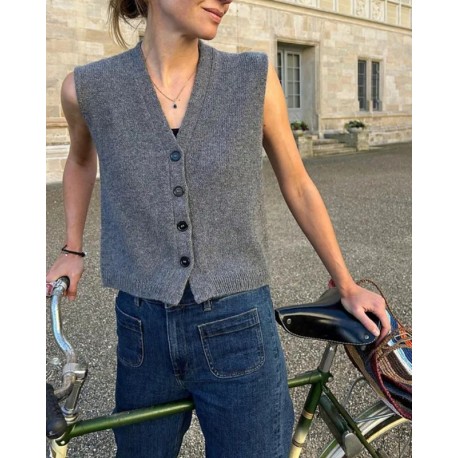 Paula_m Toni Vest Strickset