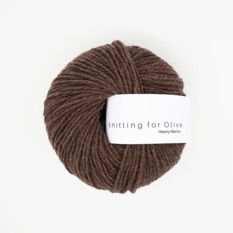 Knitting for Olive Heavy Merino Dark Cognac