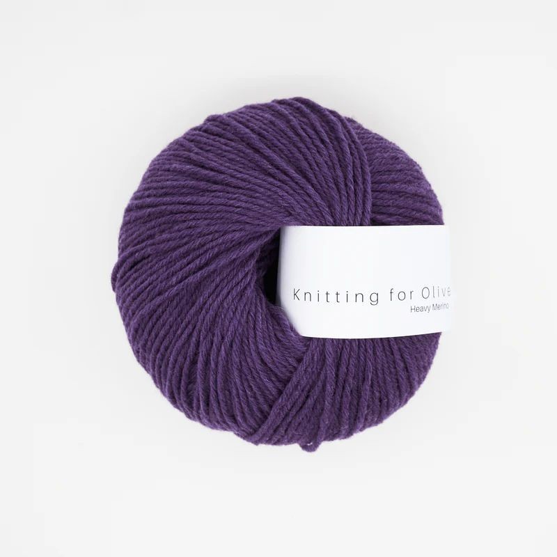 Knitting for Olive Heavy Merino Plum
