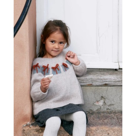 Knitting for Olive Christmas Morning Tunika Kids Wollpaket