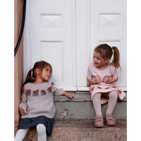 Knitting for Olive Christmas Morning Tunika Kids Wollpaket