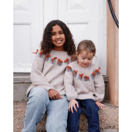 Knitting for Olive Christmas Morning Tunika Kids Wollpaket