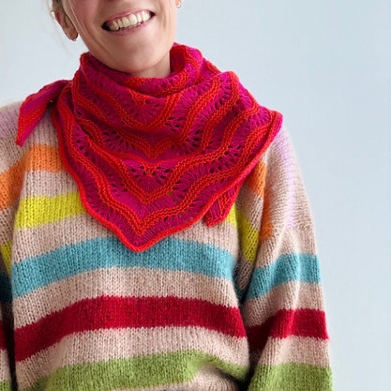 Kolibri by Johanna Jean Scarf Wollpaket