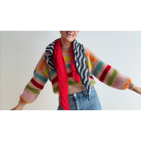 Kolibri by Johanna Jean Scarf Wollpaket