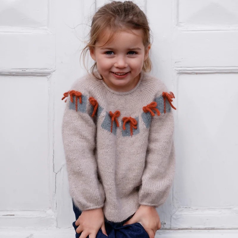 Knitting for Olive Christmas Morning Tunika Kids Wollpaket