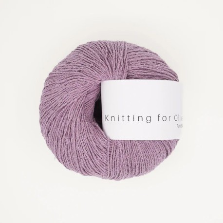 Knitting for Olive Pure Silk Artichoke Purple