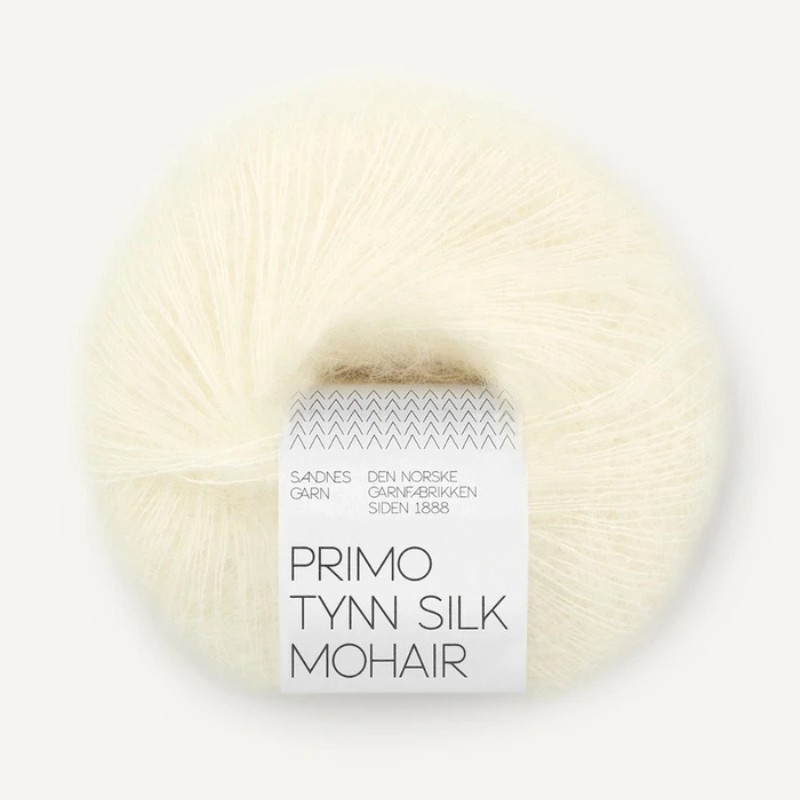 Sandnes Primo Tynn Silk Mohair - Natural 1012