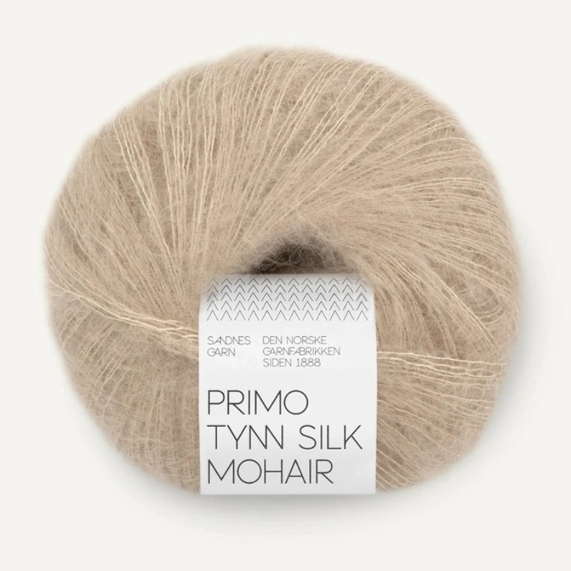 Sandnes Primo Tynn Silk Mohair - Light Beige 3021