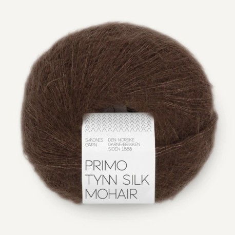 Sandnes Primo Tynn Silk Mohair - Cacao Nibs 3091