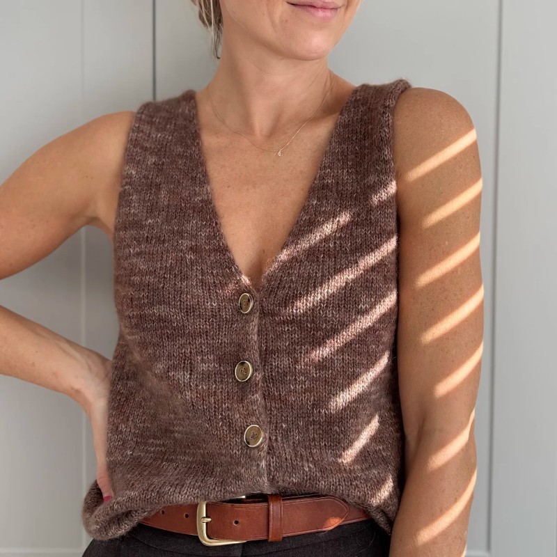 Coco Amour Knitwear Shoreline Top Light Strickset