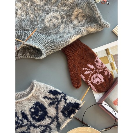 Le Knit Rosie Yoke Sweater Wollpaket