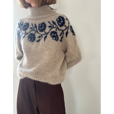 Le Knit Rosie Yoke Sweater Wollpaket
