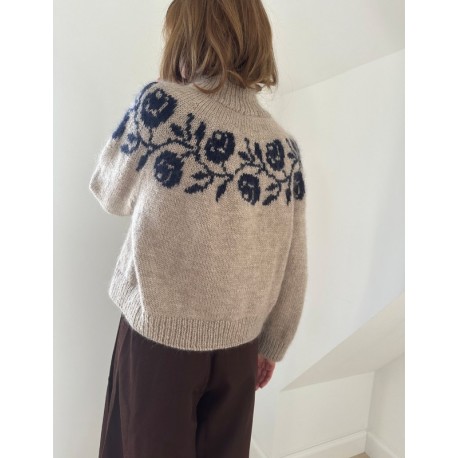 Le Knit Rosie Yoke Sweater Wollpaket