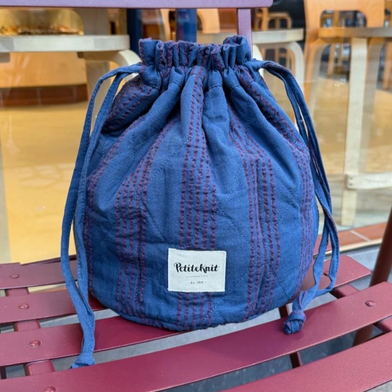 PetiteKnit Knitter's Project Bag Night Shadow