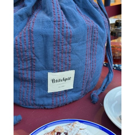 PetiteKnit Knitter's Project Bag Night Shadow