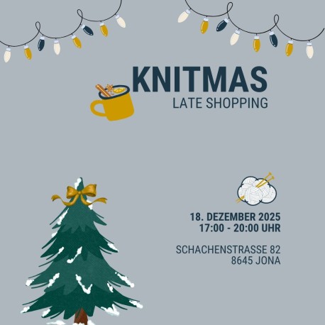 Wolle 7 - Knitmas Late Shopping 18. Dezember