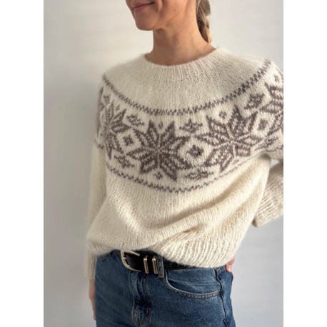 Coco Amour Knitwear Nordic Snowflake Sweater Chunky Strickset
