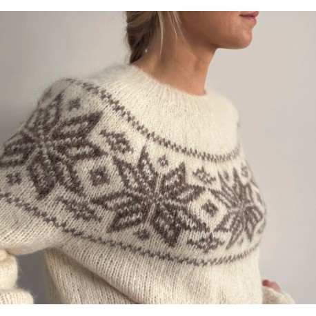 Coco Amour Knitwear Nordic Snowflake Sweater Chunky Strickset